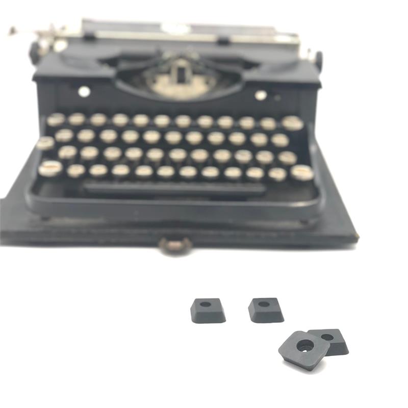 Royal Model P typewriter feet adapted to fit shipping included 