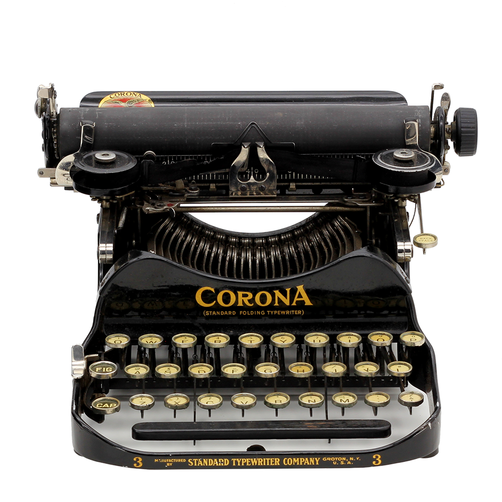 Corona Folding Portable No. 3 - myTypewriter.com Corona Folding Portable No. 3 - myTypewriter.com