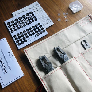 Hello QWERTY Typewriter Keyring Pliers Kit