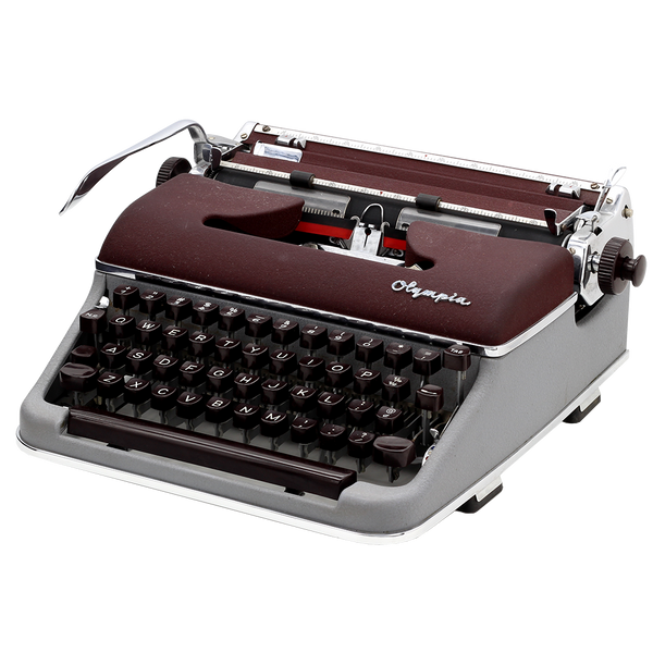 Olympia SM3 Maroon - myTypewriter.com