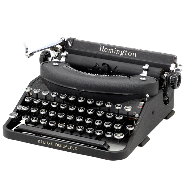 完働品　 REMINGTON NOISELESS 7 タイプライターフランス仕様 Remington Noiseless No. 7 in Matte (c.1931) - myTypewriter.com