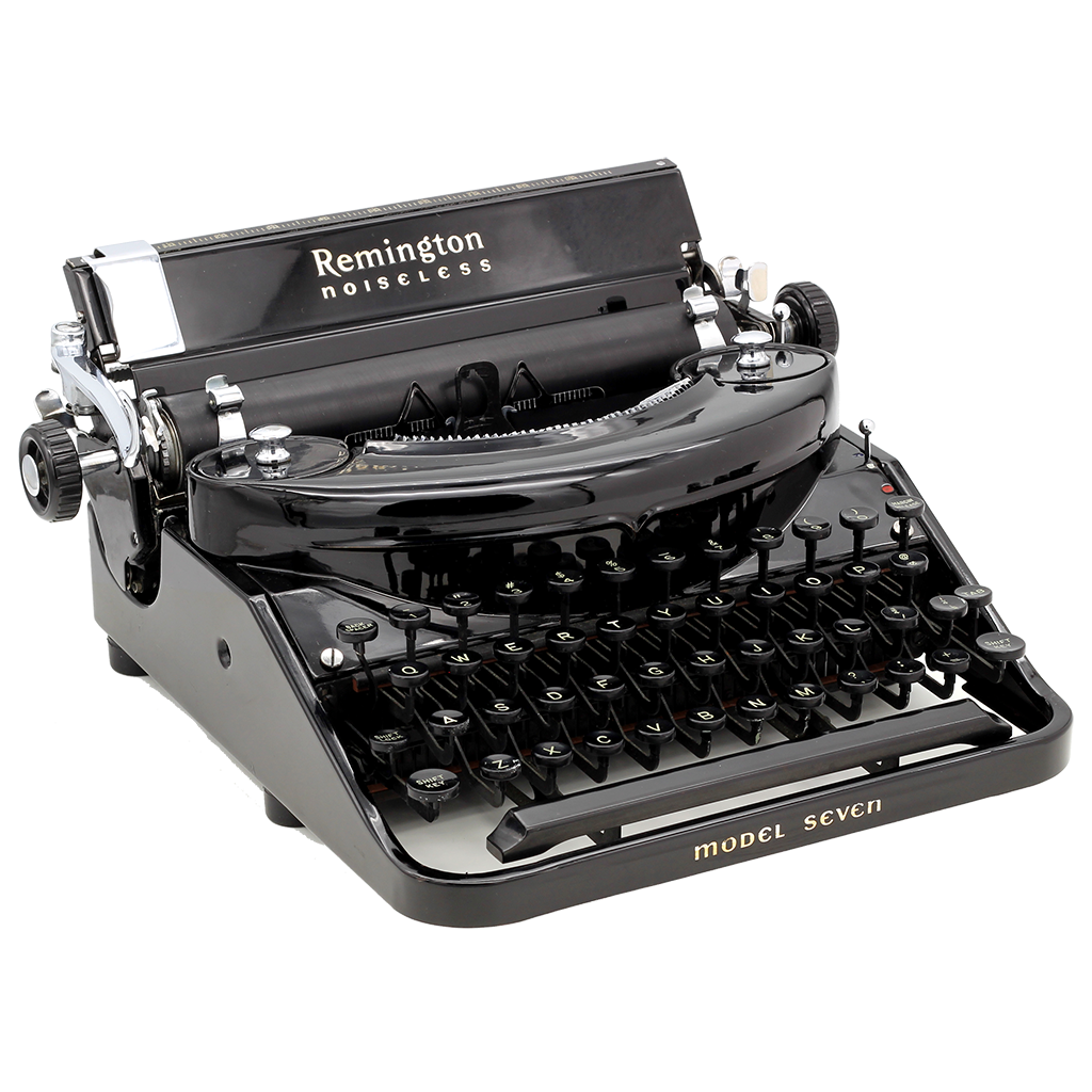 Remington Noiseless No. 7 in Matte (c.1931) - myTypewriter.com Remington Noiseless No. 7 in Matte (c.1931) - myTypewriter.com