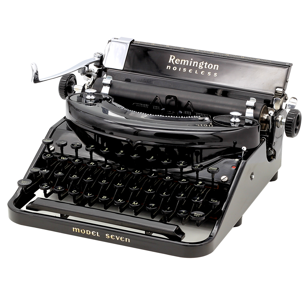 Remington Noiseless No. 7 in Matte (c.1931) - myTypewriter.com Remington Noiseless No. 7 in Matte (c.1931) - myTypewriter.com