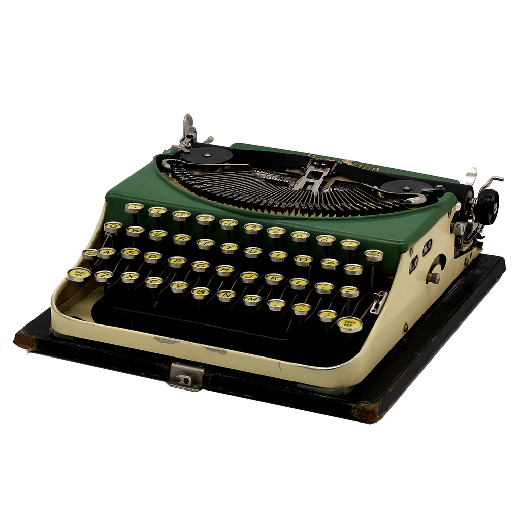 Remington No. 2 Duotone Green - myTypewriter.com