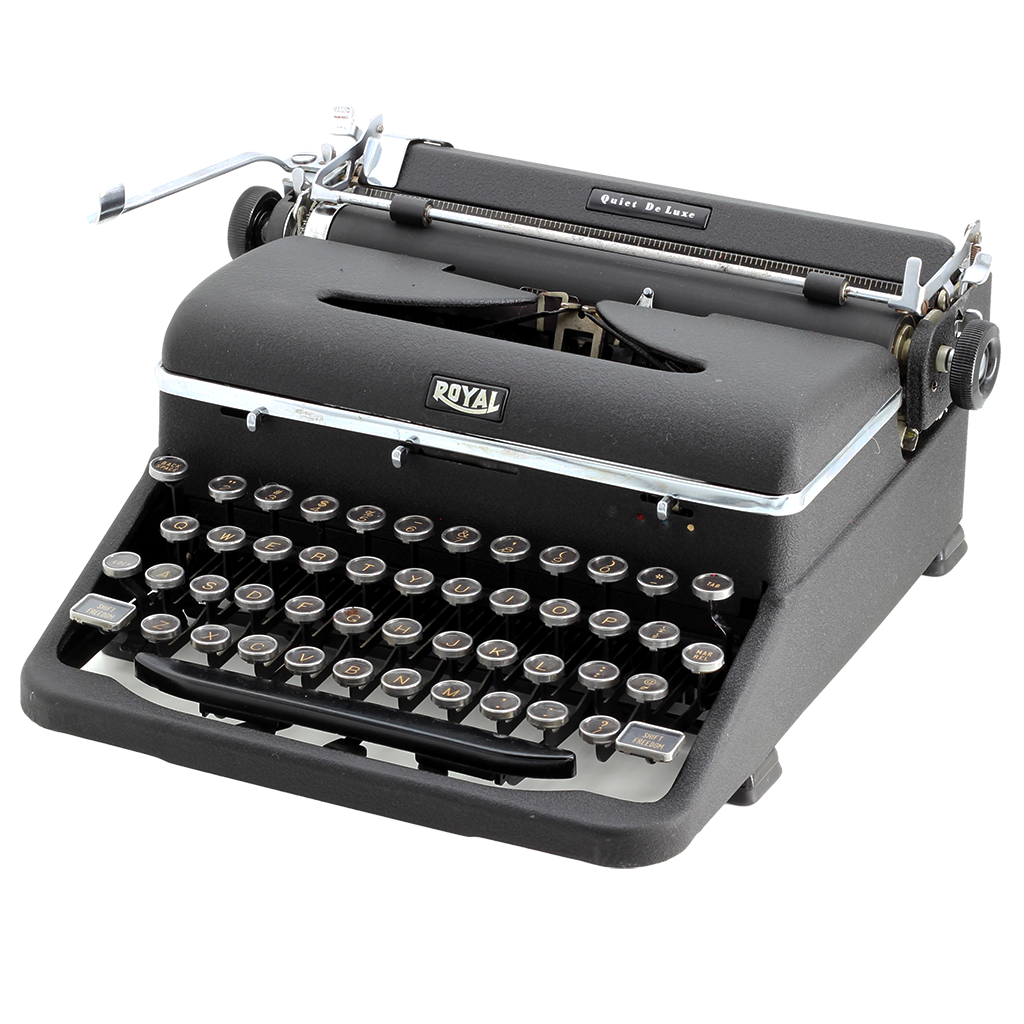 Royal Quiet Deluxe c.1941 - myTypewriter.com