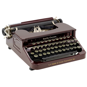 Smith Corona 1930s Maroon - myTypewriter.com Smith Corona 1930s Maroon - myTypewriter.com