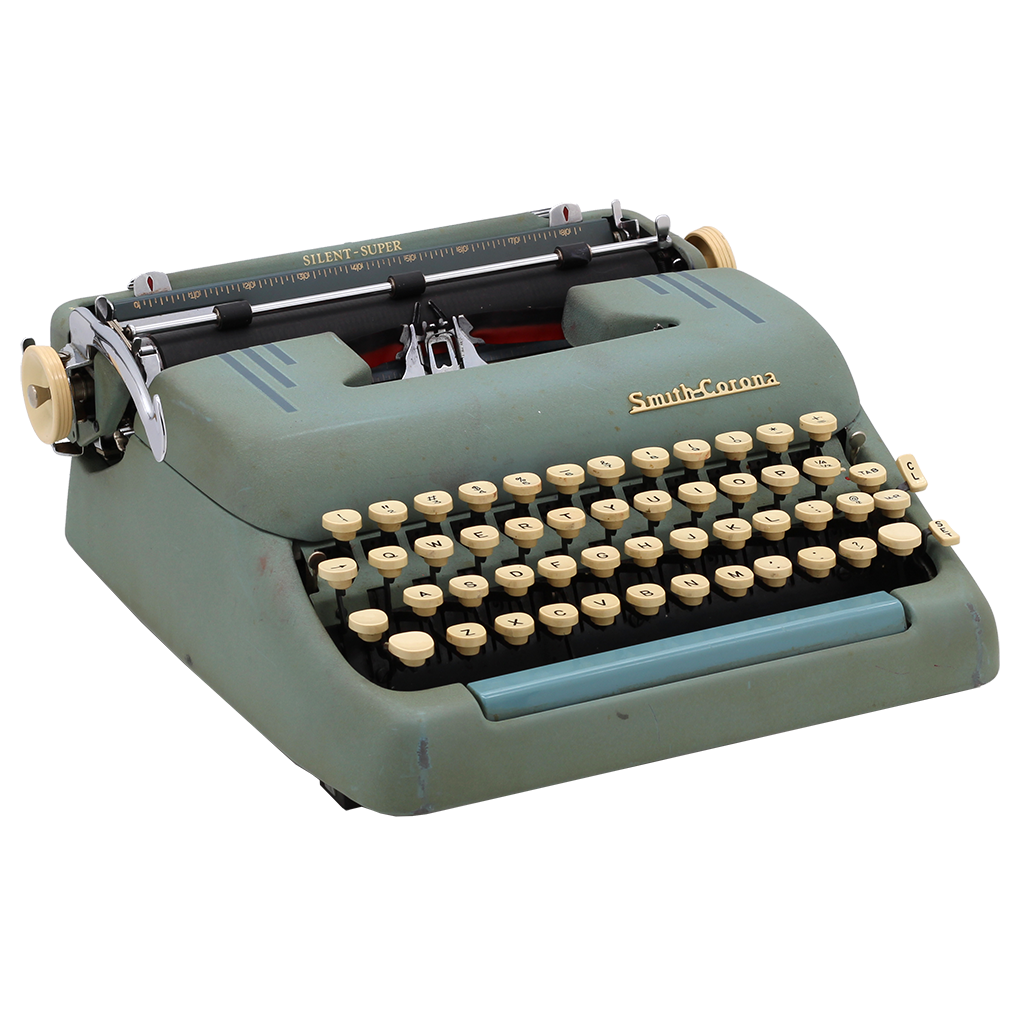 Smith Corona Silent Super Green - myTypewriter.com Smith Corona Silent Super Green - myTypewriter.com