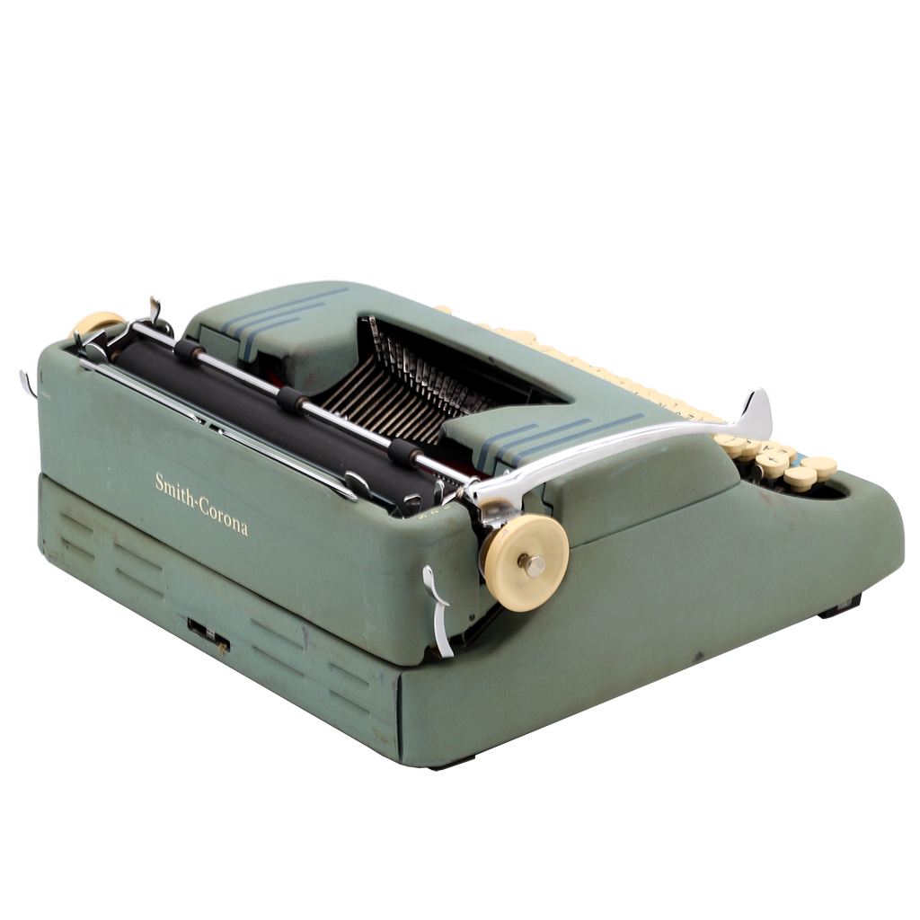 Smith Corona Silent Super Green - myTypewriter.com Smith Corona Silent Super Green - myTypewriter.com
