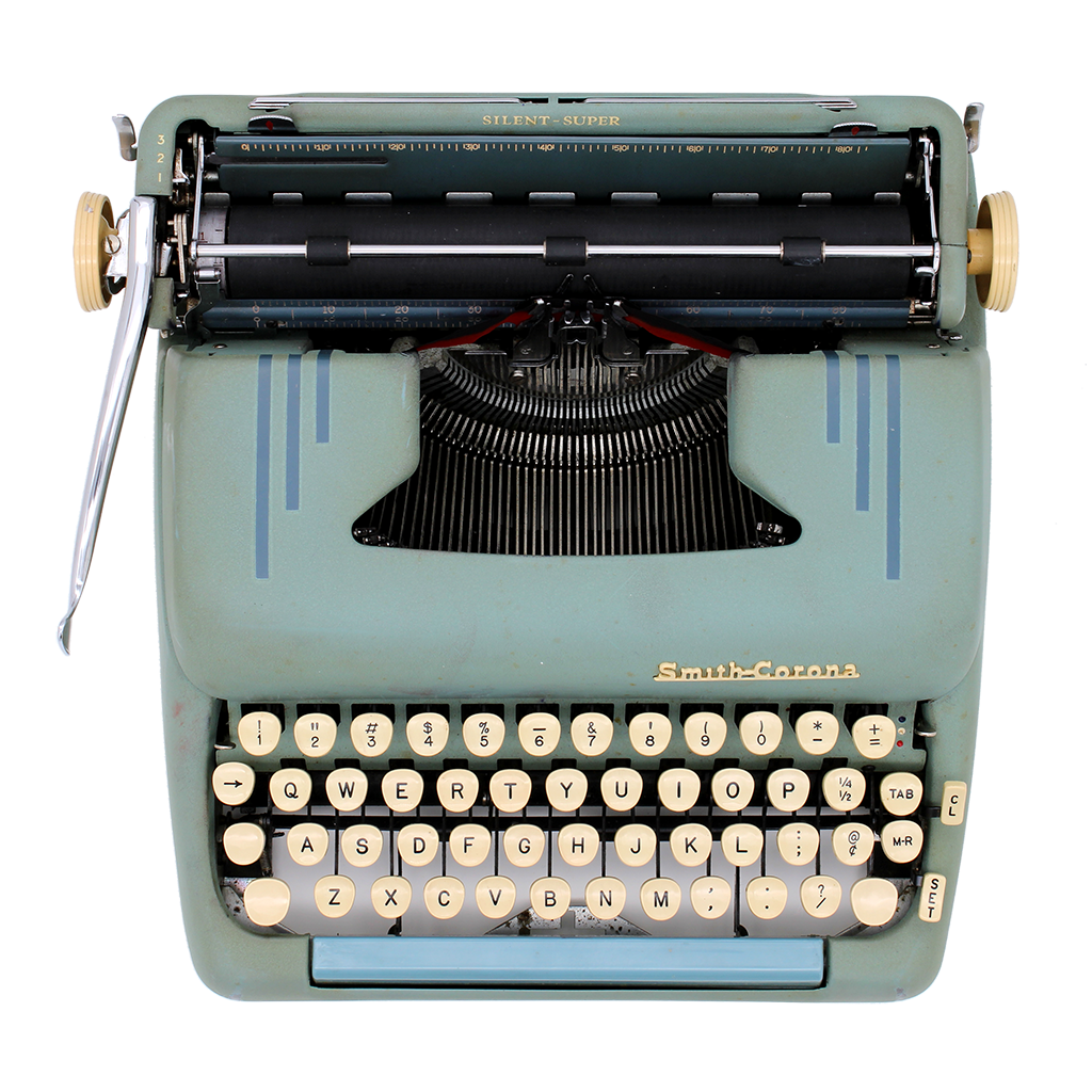Smith Corona Silent Super Green - myTypewriter.com Smith Corona Silent Super Green - myTypewriter.com