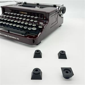 Smith Corona Portable (c.1930s - 1940s) Rubber Feet (Set of 4)